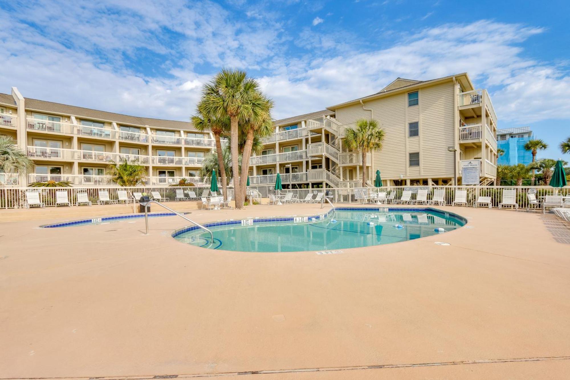 Breakers Oceanfront Getaway With Amazing View And Pool Villa Hilton Head Island Exterior photo