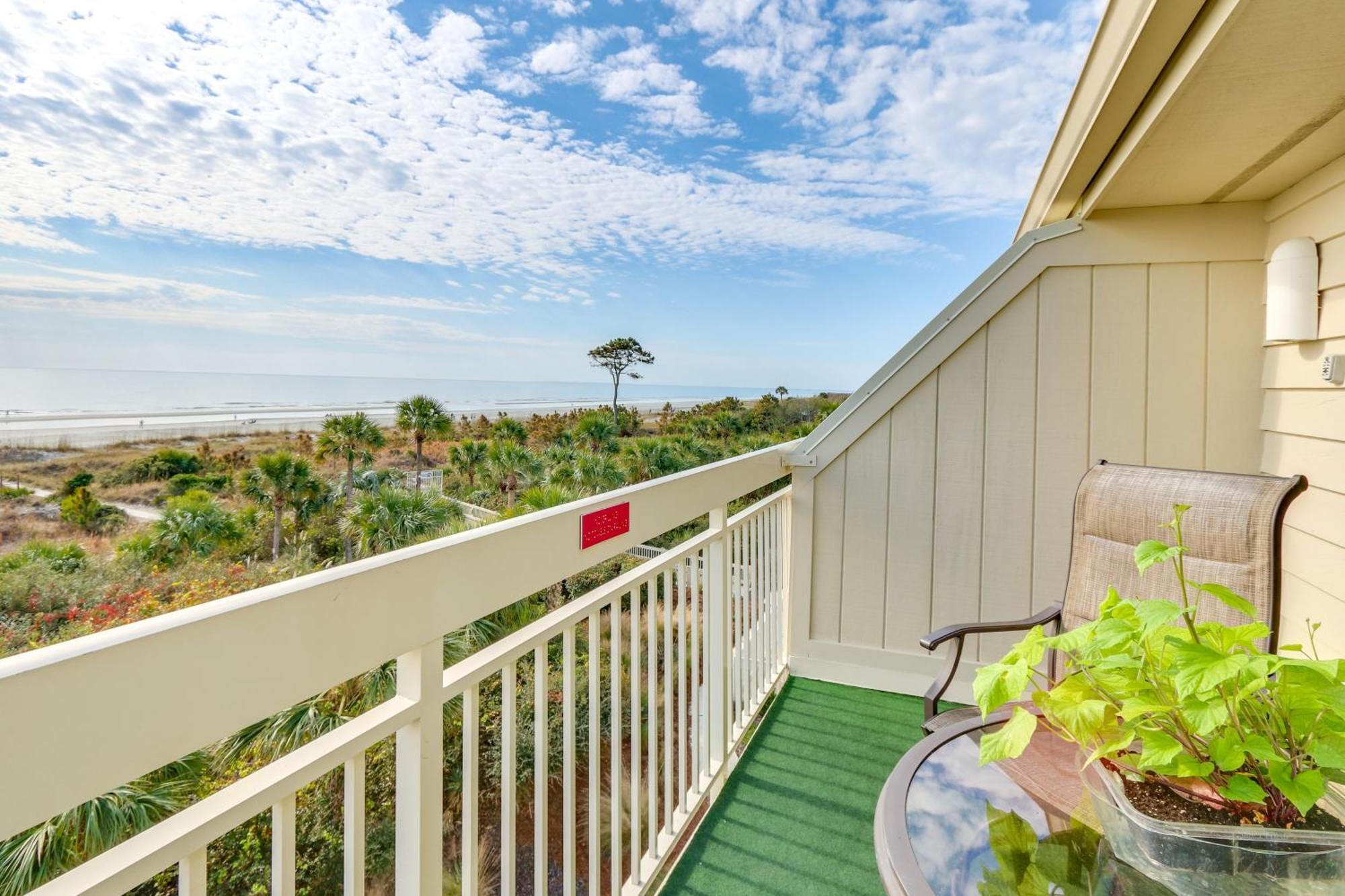 Breakers Oceanfront Getaway With Amazing View And Pool Villa Hilton Head Island Exterior photo