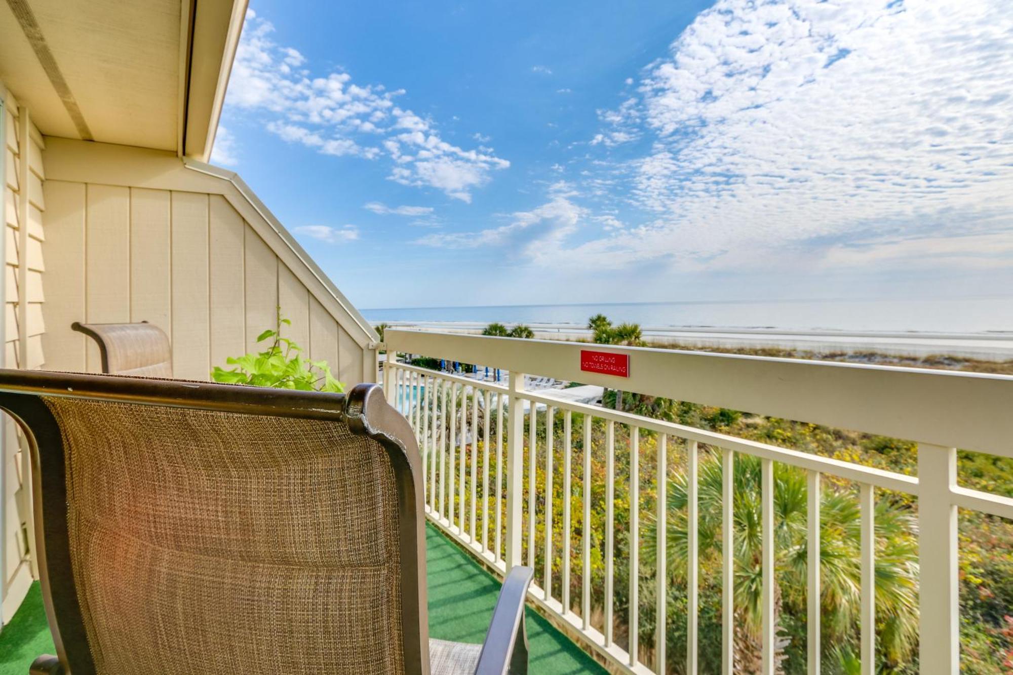 Breakers Oceanfront Getaway With Amazing View And Pool Villa Hilton Head Island Exterior photo