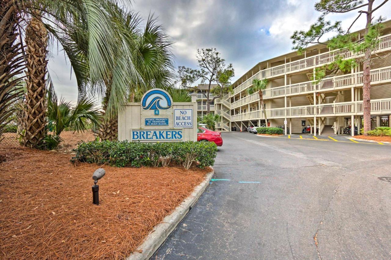 Breakers Oceanfront Getaway With Amazing View And Pool Villa Hilton Head Island Exterior photo